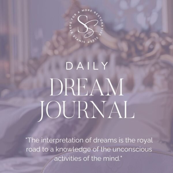 Daily Dream Journal Cover